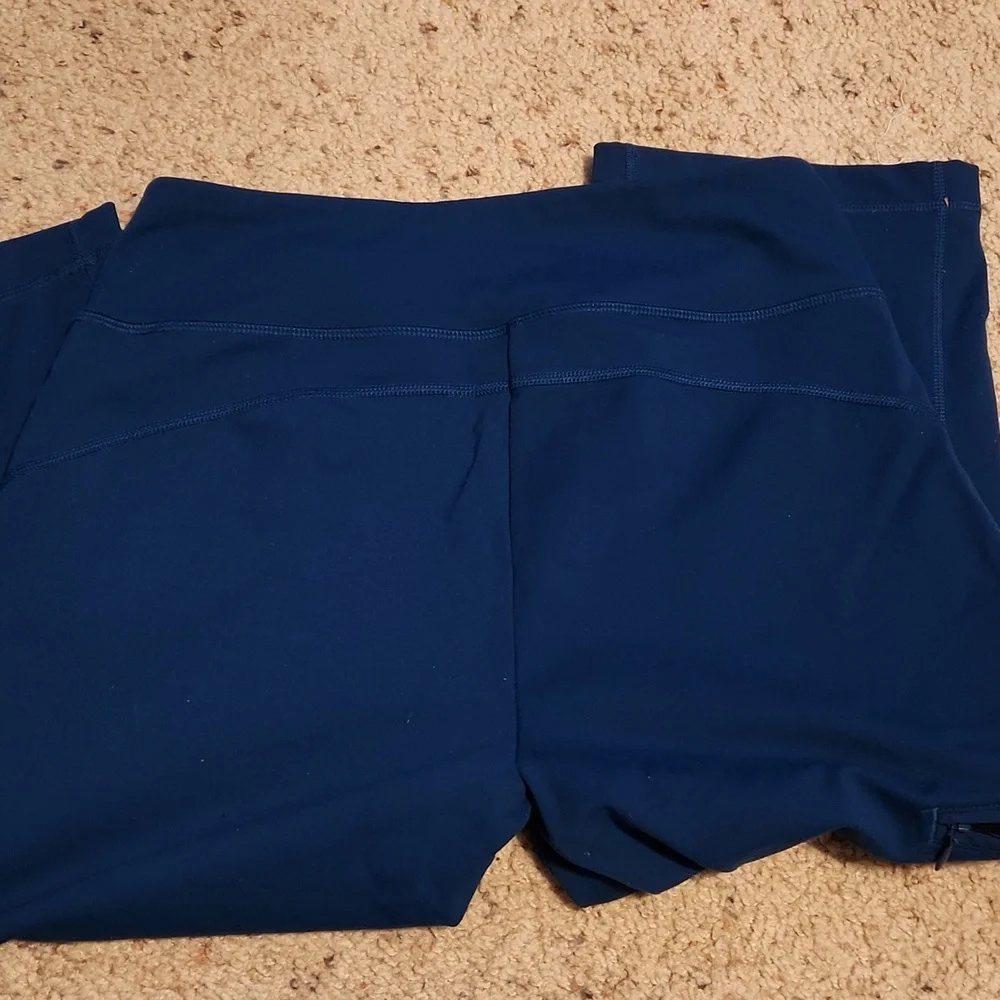 Duluth Trading Company Blue Crop Noga Pants Sz XS - Picture 3 of 5
